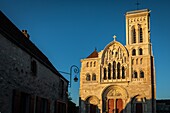 Basilika der heiligen Maria Magdalena, vezelay, (89) yonne, burgund, frankreich