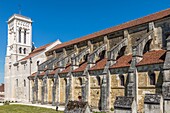 Basilika der heiligen Maria Magdalena, vezelay, (89) yonne, burgund, frankreich