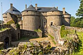 Fortified castle of lassay, lassay les chateaux, (53) mayenne, pays de la loire