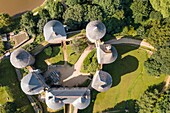 Fortified castle of lassay, lassay les chateaux, (53) mayenne, pays de la loire