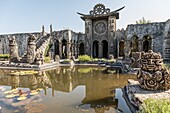 The robert tatin museum, the home of the ceramist, painter, sculptor who made his house and gardens an environment of art, cosse le vivien, (53) mayenne, pays de la loire, france