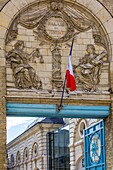 Courthouse, saint omer, (62) pas-de-calais, france