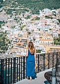 Positano, Amalfiküste, Provinz Sorrento, Kampanien, Italien