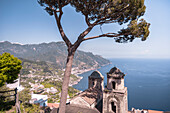 Ravello, Amalfi Coast, Campania, Italy.