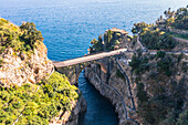 Fiordo di Furore, Amalfi Coast, Campania, Italy.