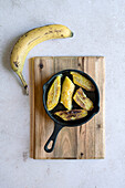 Fried bananas