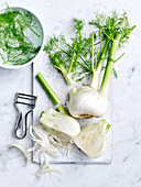 How to cut fennel