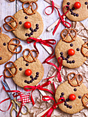 Rudolf the reindeer cookies
