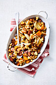 Chorizo-onion pan stuffing