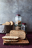 Wholemeal bread with pumpkin seeds