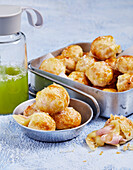 Ham and cheese poppers