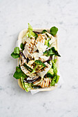 On-the-grill chicken salad