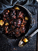 Slow-cooked oxtail in stout