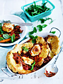 Cauliflower and lentil parmigiana