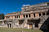 The ruins of the Mayan city of Sayil are part of the Pre-Hispanic Town of Uxmal UNESCO World Heritage Center in Yucatan, Mexico.