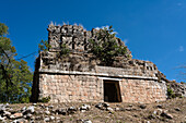 Die Ruinen der Maya-Stadt Sayil sind Teil des UNESCO-Welterbezentrums der prähispanischen Stadt Uxmal in Yucatan, Mexiko.