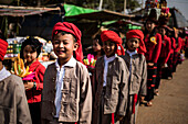 Pindaya-Höhlenfestival, Pindaya, Shan-Staat, Myanmar (Birma)