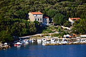 Küste von Dubrovnik vom Kreuzfahrtschiff aus, Kroatien