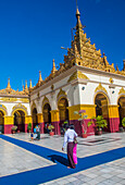 Mahamuni Pagoda in Mandalay, Myanmar