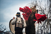 New Year Bear Dancing Festival, Comanesti, Moldova, Romania