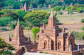 Die Tempel von Bagan in Myanmar.