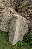 Die Danzantes sind in Stein gemeißelte Figuren, die vermutlich verstümmelte Gefangene in den präkolumbianischen Zapoteken-Ruinen von Monte Alban in Oaxaca, Mexiko, darstellen. Diese Stätte gehört zum UNESCO-Weltkulturerbe. Ursprünglich hielt man sie für Tänzerinnen, aber das wird heute nicht mehr geglaubt.