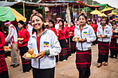Pindaya-Höhlenfest, Pindaya, Shan-Staat, Myanmar (Birma)