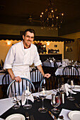 Cuv?e Restaurant chef/proprietor Gilbert Henry; Carlton, Oregon.