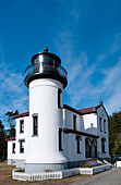 Admiralty Head Leuchtturm im Fort Casey State Park, Whidbey Island, Washington.
