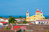 Stadtansicht von Granada, Nicaragua. Granada wurde 1524 gegründet und ist die erste europäische Stadt auf dem amerikanischen Festland.