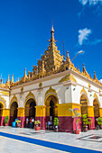 Mahamuni Pagoda in Mandalay, Myanmar