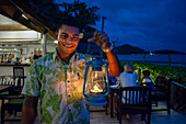 Fine restaurant in Malolo Island Resort and Likuliku Resort, Mamanucas island group Fiji