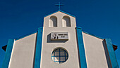 Church in the Caribbean island of San Andres
