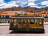 Tranvia de Cusco tram service, Plaza de Armas, Cusco, Peru