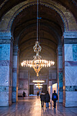 Innenansicht der Hagia Sophia (Aya Sofya), Istanbul, Türkei