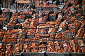 Views of the Old Town of Dubrovnik from above