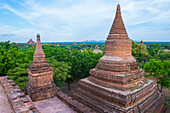 The Temples of bagan in Myanmar.