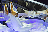 Toyota Concept car at the CES Show in Las Vegas. CES is the world's leading consumer-electronics show.