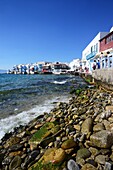 Little Venice in Mykonos, Greece