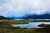 Blaue Seen, Torres del Paine National Park, Südchile, Südamerika