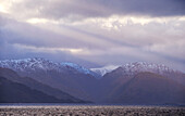 Sunrays falling over Cape Horn, Chile, South America