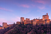 Die Alhambra, UNESCO-Weltkulturerbe, Granada, Andalusien, Spanien, Europa