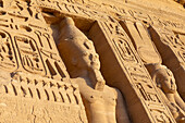 The Small Temple of Hathor and Nefertari, Abu Simbel, Abu Simbel, UNESCO World Heritage Site, Egypt, North Africa, Africa
