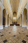 Innenraum der Kathedrale Mariä Himmelfahrt und St. Johannes der Täufer, UNESCO-Welterbestätte, Kutna Hora, Tschechische Republik (Tschechien), Europa