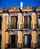 A Baroque Apartment Block Facade.