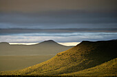 Dark Clouds Over Mountains