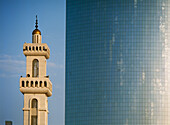 Moschee vor dem Kingdom Centre, Nahaufnahme