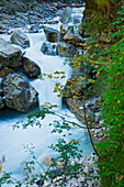 Waterfall In Triglav National Park.