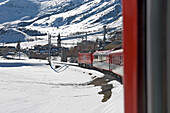 Glacier Express Bahn.