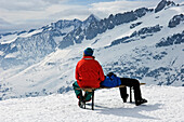 Blick vom Eggishorn.